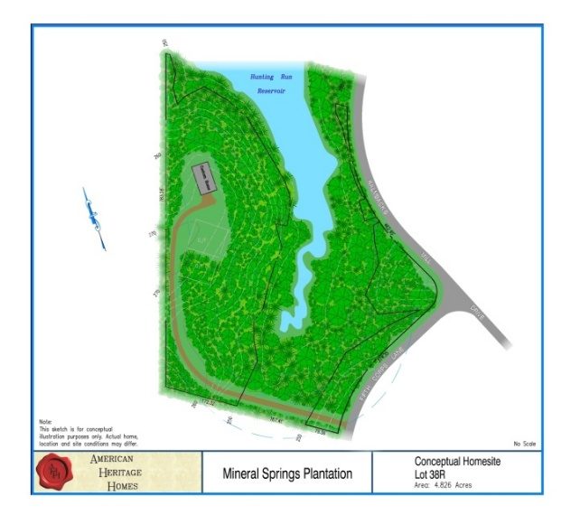 MSP 38R conceptual homesite plan